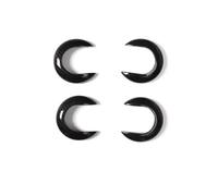 Piezas Interiores Automóviles Para Nissan Para TIIDA 2008 2009 2010 Juego 4 Molduras Decorativas De ABS Para El Tirador Interior De La Puerta Del Coche CLVCCZTZGW(Carbon Fiber Black)