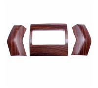 Piezas Interiores Automóviles Para Toyota Para Land Cruiser Para Prado 150 2018 2019 2020 Embellecedor Antiarañazos Para El Reposabrazos Trasero Coche Cubierta Salida Aire CLVCCZTZGW(Wood grain)