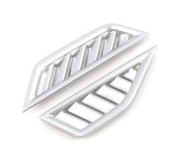 Piezas Interiores Automóviles Para VW Para Tiguan MK2 2017 2018 2019 Marco Embellecedor Para Rejilla Ventilación Aire Acondicionado Salpicadero Fibra Carbono Plateada CLVCCZTZGW(Matte Silver)