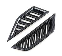 Piezas Interiores Automóviles Para VW Para Tiguan MK2 2017 2018 2019 Marco Embellecedor Para Rejilla Ventilación Aire Acondicionado Salpicadero Fibra Carbono Plateada CLVCCZTZGW(Carbon Fiber Color1)