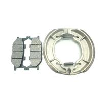 Piezas Juego Pastillas De Freno Disco Delanteras Y Traseras Para Motocicleta, Accesorios Para YAMAHA XV250 Virago 250 XV Virago250 Motocicleta Disco Pastillas Freno(Delantero trasero)