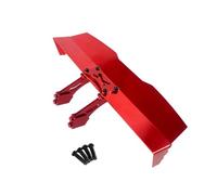 Piezas Marco RC Para MJX Para Hyper Go 16207 H16PL Alerón Trasero Metálico Coche RC Camión Accesorios Mejoras Reemplazo Y Reparación(Red)