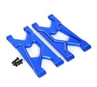 Piezas Mejora Coche Rc Para Arrma Para Gorgon 4x2 1/10 Piezas Mejora Metal Bloque Dirección Soporte Para Cubo Brazo Suspensión Rc Piezas Mejora Coche(Blue,Rear Lower)