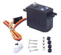 Piezas Mejora Coche RC para Riaaria 1/12 14 para FY01 02 03 SB1508 para JX PDI-2205MG para MJX 14210 14209 4.6KG 22G Servo Digital Engranajes Metálicos 3 Cables Piezas Autos RC(Servo)