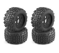 Piezas Mejora Coche Rc Para Slash Para Arrma Para Senton Para Hsp Para Hpi 1/8 1/10 Neumático De Camión De Curso Con Rueda Hexagonal Accesorios De Coche RC(Black,A)