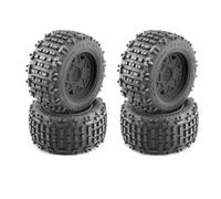 Piezas Mejora Coche Rc Para Slash Para Arrma Para Senton Para Hsp Para Hpi 1/8 1/10 Neumático De Camión De Curso Con Rueda Hexagonal Accesorios De Coche RC(Black,B)