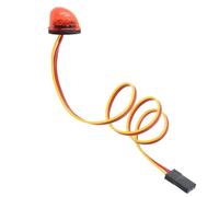 Piezas Mejora Coche Rc Para Tamiya 1/14 Lámpara De Alarma Con Luces Intermitentes/rotatorias Accesorios Para Modelos De Camión Tractor Y Remolque RC(Red)