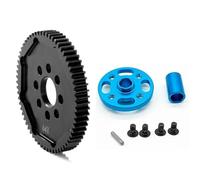 Piezas Mejora Coche Rc Para Tamiya Para TT-02 Para TT02 1/10 63T 64T 66T 68T 71T 54500 Engranaje Recto Conjunto Engranajes Montaje Piezas Mejora Coche RC(64)