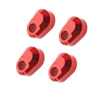 Piezas Mejora Coche RC para Traxxas 1/5 para X-Maxx 6s 8s 1/6 para Xrt 8s 1/10 para Maxx RC Car Upgrade Parts Accesorios Reemplazo Metal Suspension Pin Retenedor 7743(Red)