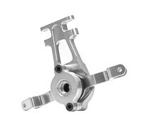 Piezas Mejora Coche RC para Traxxas para E-Revo para Vxl 2.2 para Slayer Pro para Summit 1/10 5344 Conjunto Brazo Dirección Bell Crank Sin Escobillas RC Piezas Coche Accesorios Modificación(Silver)
