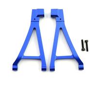 Piezas Mejora Coche RC para Traxxas para Summit para E-Revo para VXL 1/16 Juego Brazo Suspensión Superior Inferior Delantero Trasero 7131 7132R Actualización Automóviles RC(Blue,Front Lower Arm)