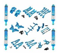 Piezas Mejora Coche Rc Para UD1201 UD1202 Y UD-12PRO 1/12 Kit Enlace Torre Amortiguación Y Brazo Suspensión Accesorios Y Piezas Mejora Para Coches RC(Blue)