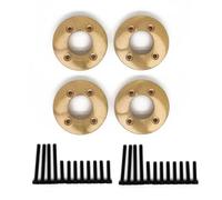 Piezas Mejora Coche Rc Para YiKong Para YK4101PRO YK4102 YK4103 YK4082 Peso Equilibrio Latón Coche Trepador Control Remoto Reparación Modificar Accesorios Actualización(4pcs)