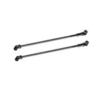 Piezas Mejora RC Compatible con LCG para SCX10 para TRX4 para Capra 1/10 RC Crawler DIY Acero Libre para Cortar Longitud Junta del Eje De Transmisión Eje De Transmisión(Black,2pcs)