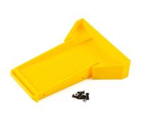 Piezas Mejora RC Compatible con Proline Power Wagon para Vanquish para Phoenix Fordyce para LCG 1/10 Piezas para Coches RC para Chasis, Caja De Cambios, Cabina Y Carrocería(Yellow)