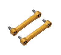 Piezas Mejora RC Compatible con SG1603 para SG1604 para UDIRC UD1601 UD1602 UD1603 UD1604 1/16 Partes De Actualización del Auto RC Partes De Enlace De Metal Pulga Varilla(Yellow)