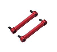 Piezas Mejora RC Compatible con SG1603 para SG1604 para UDIRC UD1601 UD1602 UD1603 UD1604 1/16 Partes De Actualización del Auto RC Partes De Enlace De Metal Pulga Varilla(Red)