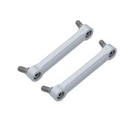 Piezas Mejora RC Compatible con SG1603 para SG1604 para UDIRC UD1601 UD1602 UD1603 UD1604 1/16 Partes De Actualización del Auto RC Partes De Enlace De Metal Pulga Varilla(Silver)