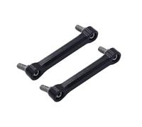 Piezas Mejora RC Compatible con SG1603 para SG1604 para UDIRC UD1601 UD1602 UD1603 UD1604 1/16 Partes De Actualización del Auto RC Partes De Enlace De Metal Pulga Varilla(Black)