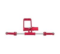 Piezas Mejora RC Compatible con Vanquish para Phoenix VS4-10 F10 1/10 RC Portal AxleKit De Cilindro De Dirección Hidráulica Completo con Soporte De Servo BTA(Red)