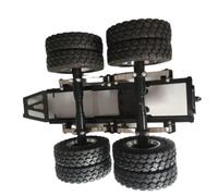 Piezas Mejora RC Kit Remolque Transferencia Conjunto Metal para Tamiya para Scania 770S para Volvo para ACTROS 3363 para Man 1/14 Repuestos Piezas Coche RC
