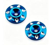Piezas Mejora RC para 1/8 RC Coche Todoterreno Truc Metal ala Trasera Botones Junta Piezas Mejora Accesorio Modificar Accesorios