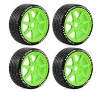 Piezas Mejora RC para ARRMA para Infraction para Limitless para Felony para FSRC GT para HuanNao 1/7 1/8 4 Uds Juego Neumáticos RC 17mm Ruedas Coche Hexagonales En Carretera