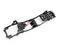 Piezas Mejora RC para Axial para SCX10 para Wrangler 1/10 RC Marco Chasis Metal para Coche Distancia Entre Ejes 313mm con Piezas Mejora Carcasa Caja Cambios Delantera