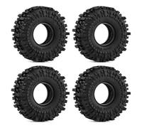 Piezas Mejora RC para Axial para SCX10 Pro para Capra para Traxxas para TRX4 D90 para Redcat 1/10 RC Car 4 Uds 118mm 1,9 "neumático Goma Suave Rueda Piezas Mejora Neumáticos