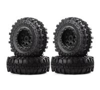 Piezas Mejora RC para Axial para SCX24 90081 AXI00001 1/24 Coche Trepador Control Remoto 4 Uds 47X18mm Llantas Neumáticos Conjunto Accesorios Piezas Mejora