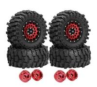Piezas Mejora RC para Axial RR10 90048 90018 90053 para Wraith 1/10 RC Car 2,6 ''Ruedas Beadlock Y Neumáticos sobre Orugas Insertos De Doble Nivel Piezas Mejora