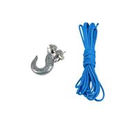 Piezas Mejora RC para Coche RC Barco Avión Modelo 2M Cabrestante De Polietileno Gancho Remolque Escenario Rescate Piezas Mejora DIY(Blue,1set)
