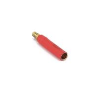 Piezas Mejora RC para Coches RC Motor Sin Escobillas ESC 3,5mm Macho A 4mm Hembra Conector Clavija Plátano Pieza Adaptadora Apilable Lateral Soldadura(Red)