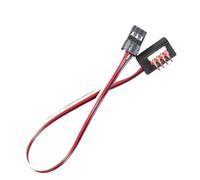 Piezas Mejora RC para Futaba Jr para Hsp para Traxxas para Trx4 para Axial para Scx10 para Tamiya RC Car 1 A 4 Y Cable Longitud Servo Ventilador Extensor Piezas