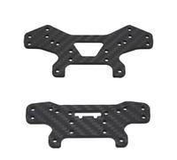 Piezas Mejora RC para Mjx para Hyper Go 10303/304 1/10 RC Coche Fibra Carbono Placa Torre Choque Suspensión Delantera Trasera Control Estabilidad Mejorado Piezas Actualización