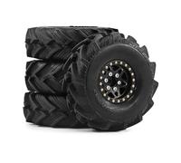 Piezas Mejora RC para SCX24 para TRX4M para FCX24 1/24 1/18 Crawler 4 Uds Juego Neumáticos Rueda Latón 1,0 Pulgadas Actualiza Piezas Peso Pesado