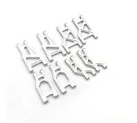 Piezas Mejora RC para Tamiya Denko para Fighter para NXGEN DT04 58741 DT03 58587 58628 1/10 RC Coche Metal Delantero Trasero para Arriba Abajo para Piezas Brazos Oscilantes