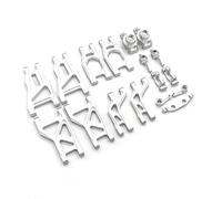 Piezas Mejora RC para Tamiya Electric para Hornet Wasp para EVO 58742 DT02 DT03 RC 1/10 Control Remoto Coche Brazo Oscilante De Metal Conjunto Vulnerable Piezas 8