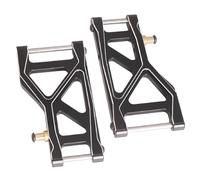 Piezas Mejora RC para Tamiya para Fighter para NXGEN DT04 58741 1/10 Control Remoto Metal Vehículo Trasero Superior E Inferior Brazo Oscilante Piezas Accesorio(2pcs)