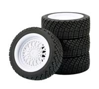 Piezas Mejora RC para Tamiya para TT01 para TT02 para Kyosho para Sakura D3 para Traxxas 4Tec 2.0 1/10-1/14 RC Neumáticos Coche Rueda 12mm Llantas Plástico Hexagonales Mejora