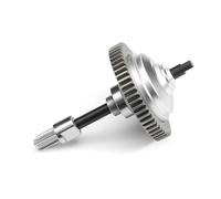 Piezas Mejora RC para Traxxas para Slash 4x4 para Stampede para Rustler para Hoss Metal 6780 Diferencial Central Completo 15+17+19T Kit Engranaje Piñón Piezas Mejora