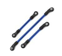 Piezas Mejora RC para Traxxas para TRX-4 8140R RC Modelo Crawler Car Truck Barra De Dirección Metal 117mm 60mm 63mm Piezas Mejora