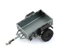 Piezas Mejora RC para Traxxas para TRX4M para KYOSHO para Mini-Z 1/18 1/24 Trepadores Control Remoto 1 Juego Remolque Utilitario Aluminio Guarda Coche con Mejora Enganche