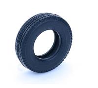 Piezas NeumáTicos RC para Tamiya para Scania 770S para R620 para Volvo para Benz para TGX Accesorios De Coche 2 Uds RC Camión Volquete Neumáticos De Goma De Simulación para 1/14(Black A)