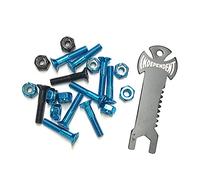 Piezas originales independientes Phillips Hardware con herramienta, color azul/negro, 1 pulgada