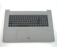 Piezas originales para Lenovo ideapad 320-17IKB 320-17AST 17 pulgadas Palmrest US teclado bisel con huella digital PG plata