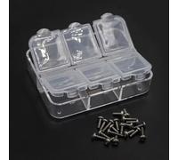 Piezas Orugas RC Juego Surtido Tornillos Titanio 2x5-2x6-2x8 con Caja para Tamiya Wr-02c 1/10 Accesorios Piezas Mejoradas Coche con Control Remoto