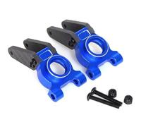 Piezas Orugas RC para Arrma para Gorgon 1/10 Monster Truck 4x2 RC Piezas Coche Actualizaciones Modificaciones Bloque Dirección Soporte para Cubo Brazo Suspensión(Blue,Rear Hub Carrier)