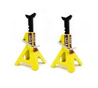 Piezas Orugas RC para Axial para SCX10 D90 para Tamiya CC01 para Traxxas para TRX4 1/10 RC Piezas Actualización Coche Accesorios Soportes Gato Juguete 6 Toneladas(Yellow)