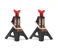 Piezas Orugas RC para Axial para SCX10 D90 para Tamiya CC01 para Traxxas para TRX4 1/10 RC Piezas Actualización Coche Accesorios Soportes Gato Juguete 6 Toneladas(Black)